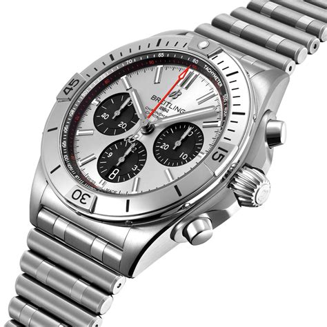 breitling chronomat b01 blacksteel|Breitling b01 for sale.